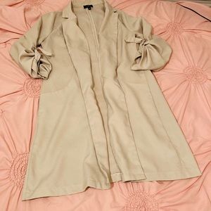 Tan Light weight jacket